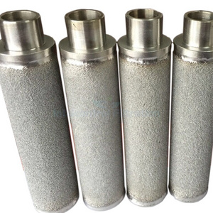 high precision filter 1 2 5 10 micron SS 304 316L sintered stainless steel porous metal sintered filter element