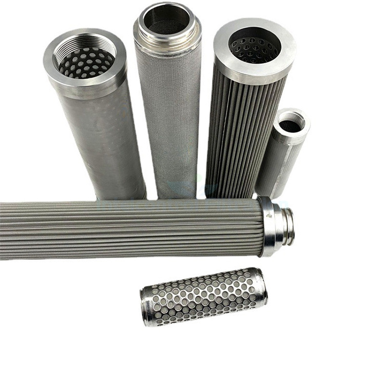 Manufacturer supply high quality stainless steel filter element ss304 316 oil filter cartridge