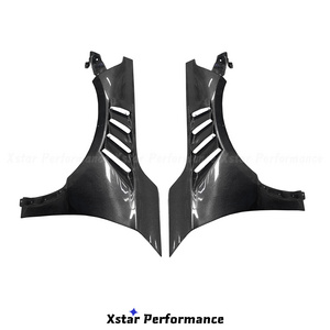 Xstar Performance Vented Style Carbon Fiber Front Fender For Honda Civic XI 11th Gen.Type R FL5