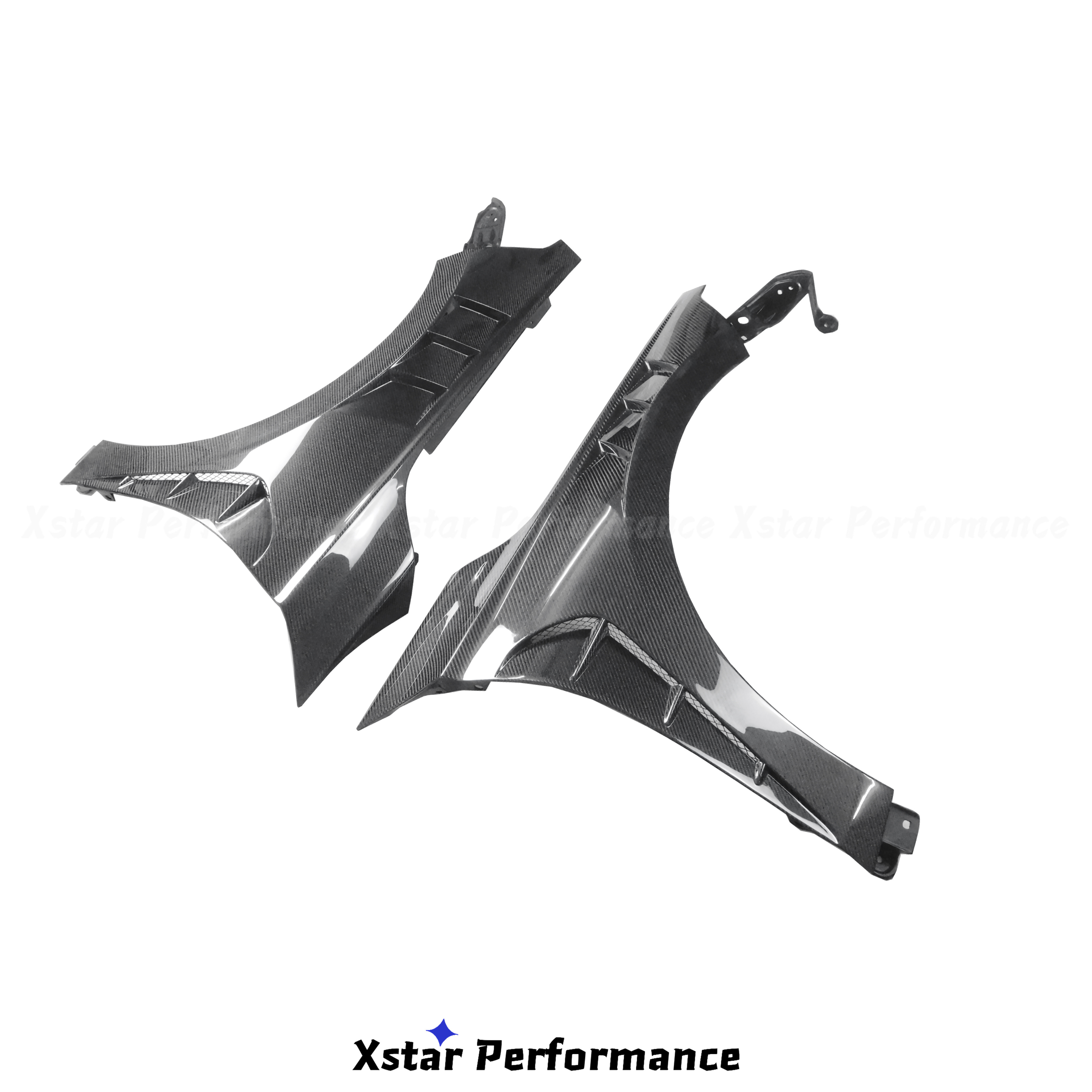 Xstar Performance Vented Ver.2 Style Carbon Fiber Front Fender For Honda Civic XI 11th Gen.