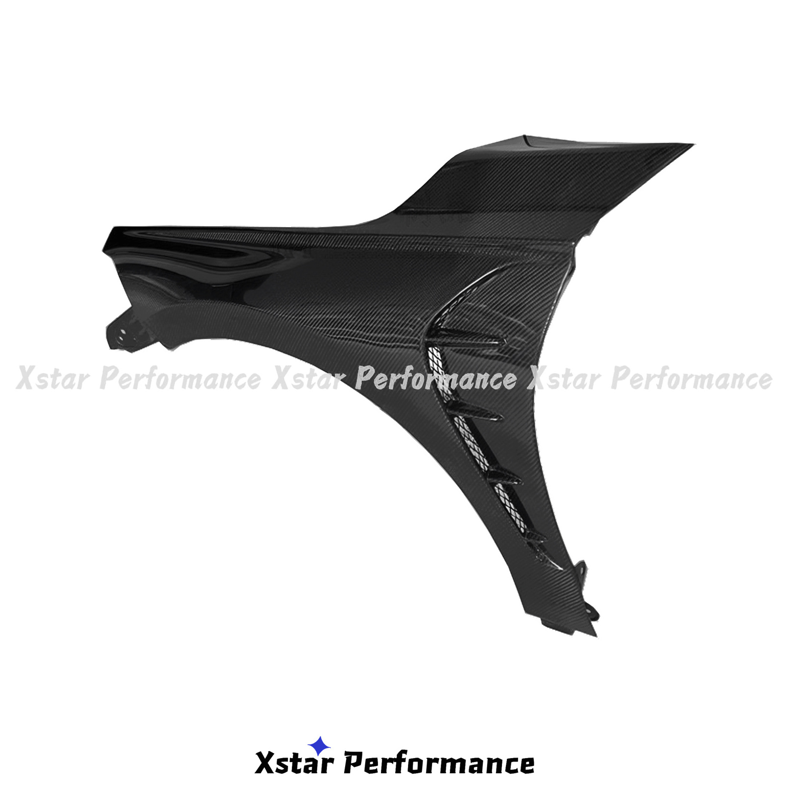 Xstar Performance Vented Style Carbon Fiber Front Fender For Honda Civic XI 11th Gen.