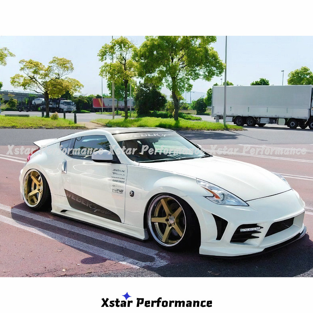 Webersport Style Half Carbon Fiber Bodykit For Nissan 370Z Z34 2009-2020