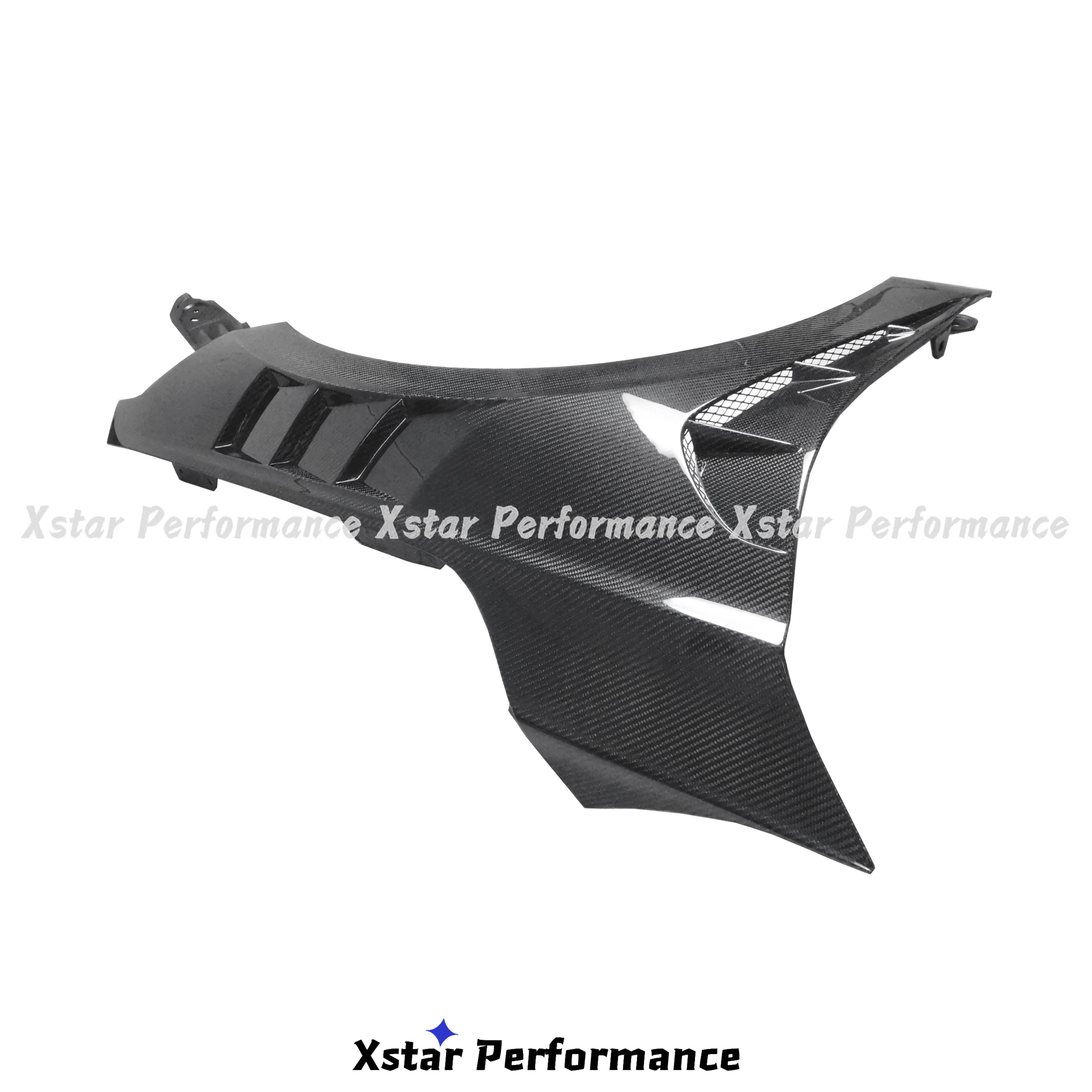 Xstar Performance Vented Ver.2 Style Carbon Fiber Front Fender For Honda Civic XI 11th Gen.