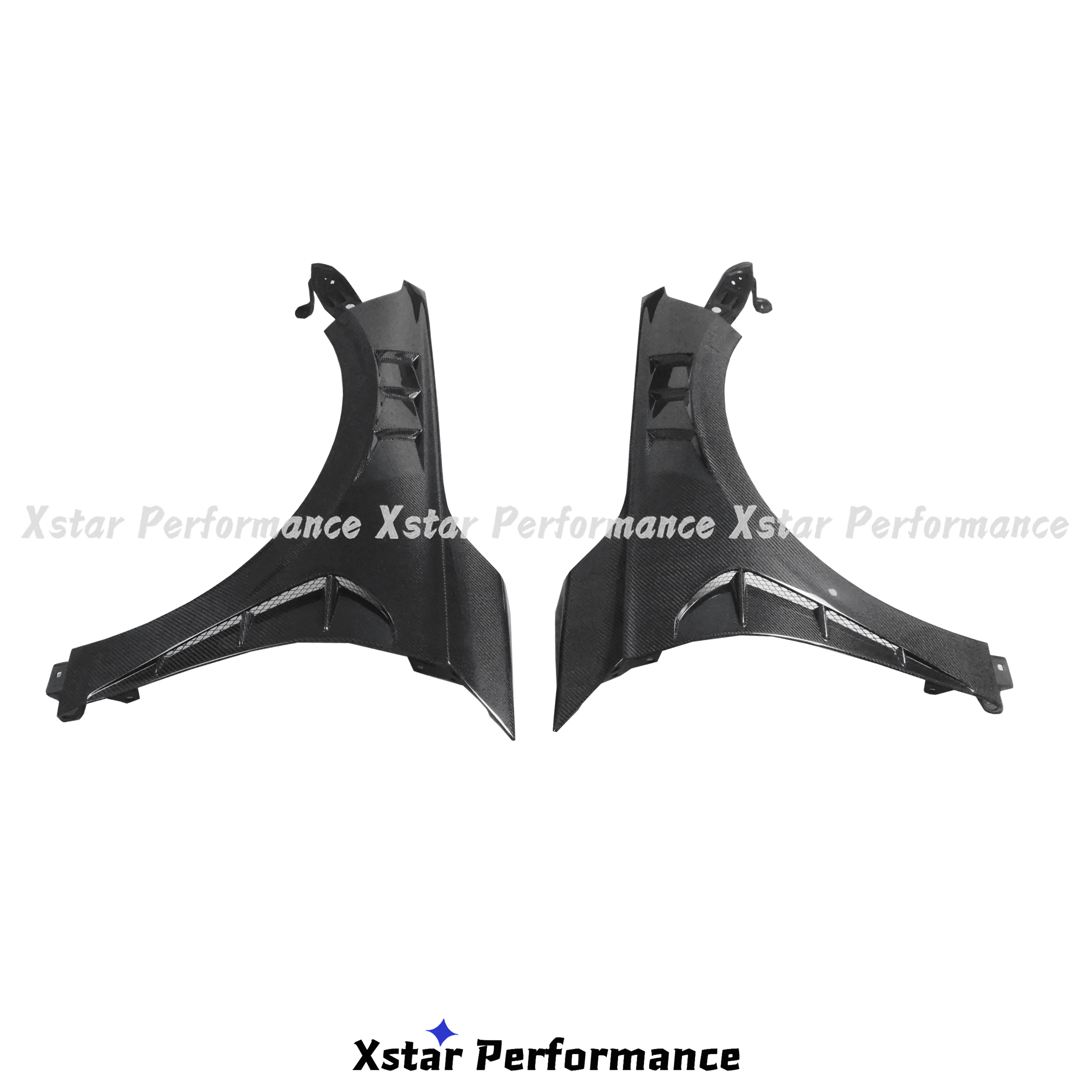 Xstar Performance Vented Ver.2 Style Carbon Fiber Front Fender For Honda Civic XI 11th Gen.