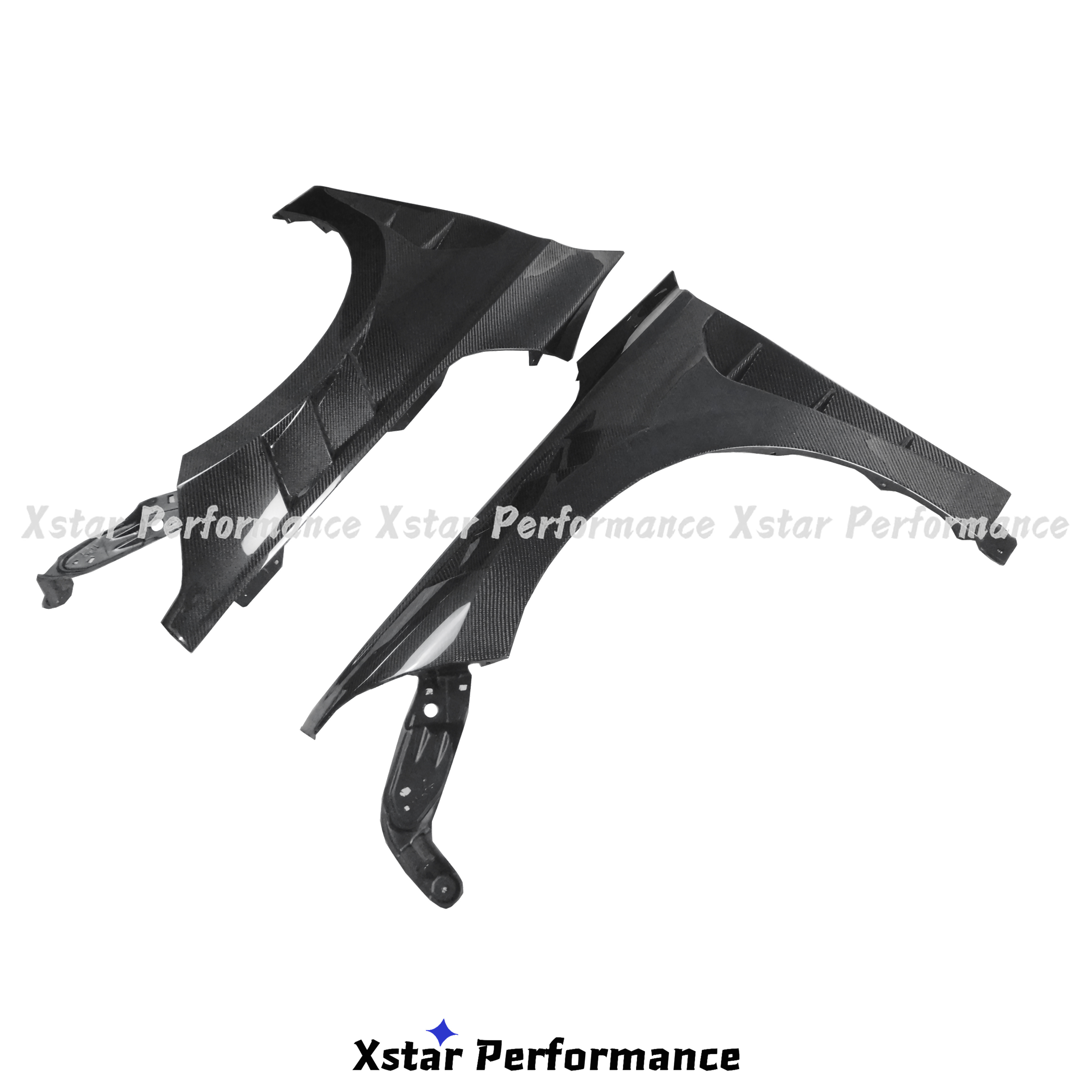 Xstar Performance Vented Ver.2 Style Carbon Fiber Front Fender For Honda Civic XI 11th Gen.