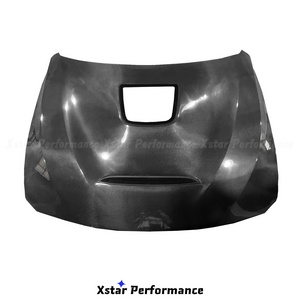 GTS Ver2 Style Carbon Fiber Hood Bonnet With Transparent Glass For BMW 3 Series F30 F35 2012-2018