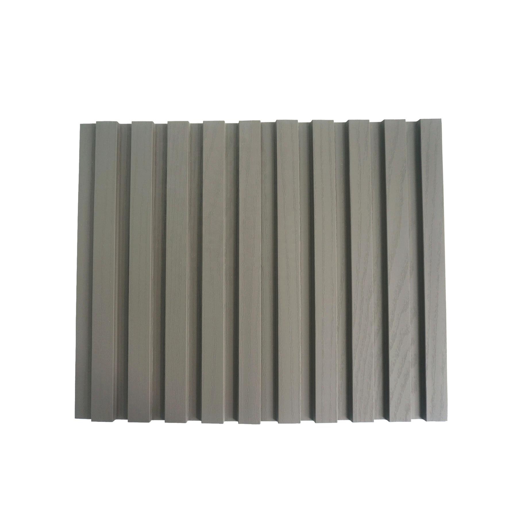 Factory Direct Sale Natural Antisepsis 3D PVC Wall Boards Wood Decorative Wpc Wall Panel Grey Black Wood Wall Panel