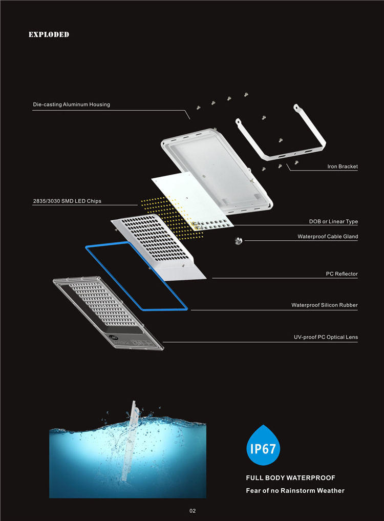 Cheap Price IP67 Waterproof Outdoor Lighting 30w 50w 100w 150w 200w Led Floodlight