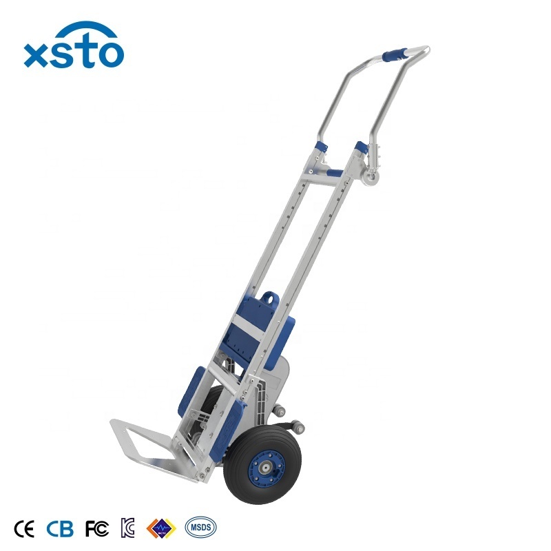 CE Certificate XSTO ZW7170E transport motorized  hand stair climber cart with water trolley