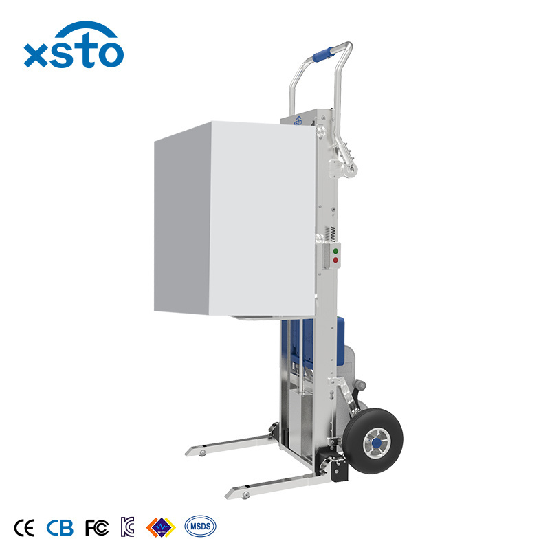 Xsto Dolly Truck Trolley Cart Aluminum Moving Transport Platform Trucks Folding Lifting Steel Hand Wheels 300Kg Wheel For