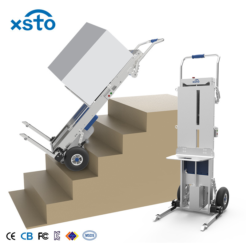 Xsto Dolly Truck Trolley Cart Aluminum Moving Transport Platform Trucks Folding Lifting Steel Hand Wheels 300Kg Wheel For