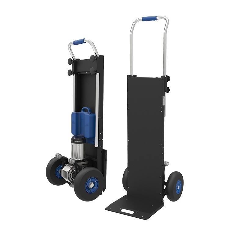 Good electric stair transport cart stairs climbing robot trolly carriers to climb stairs for transporting goods up to 250kg