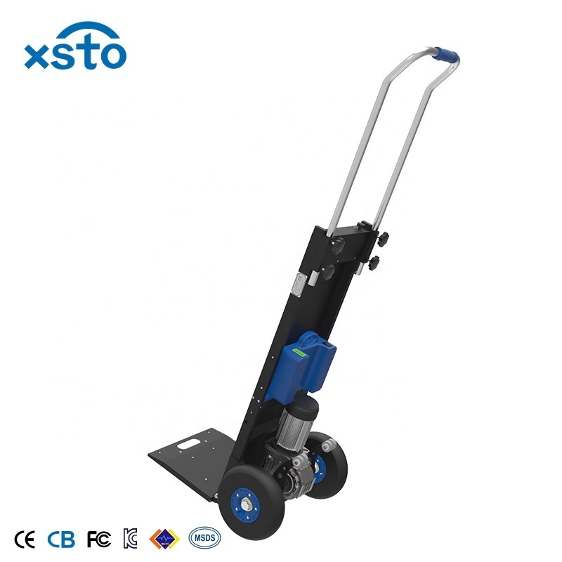 Good electric stair transport cart stairs climbing robot trolly carriers to climb stairs for transporting goods up to 250kg