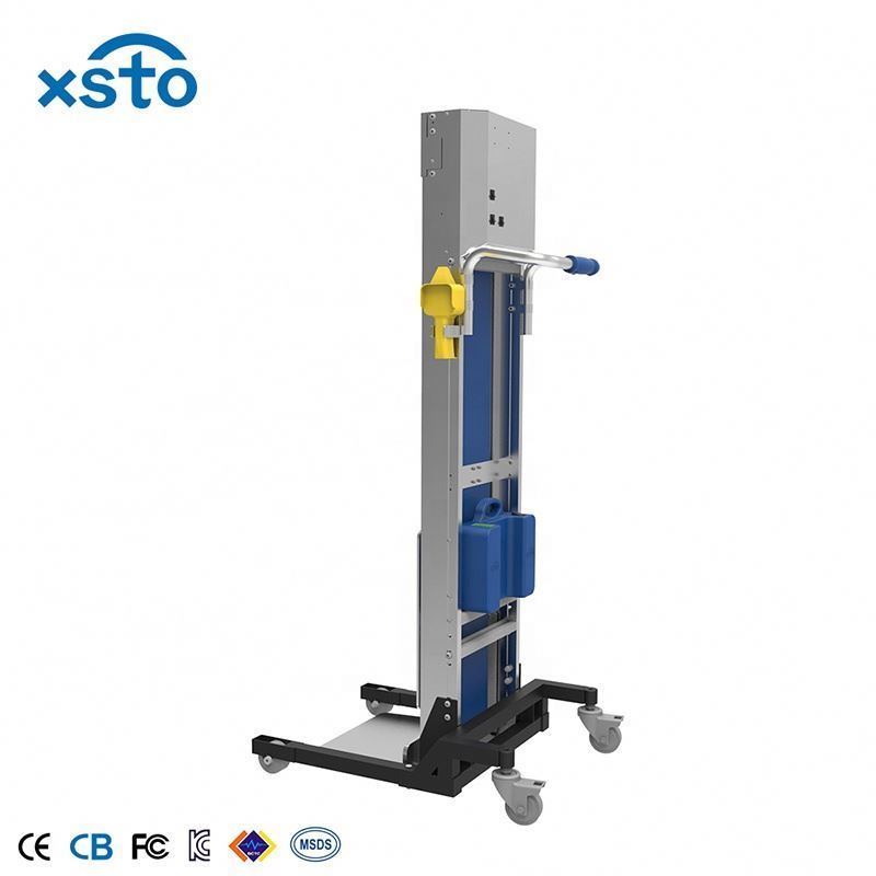 Simple Portable Electric Lifter Stacker Self Loading Car Liftting Hand Mini Forklift Material Lifts Trucks Load Manually