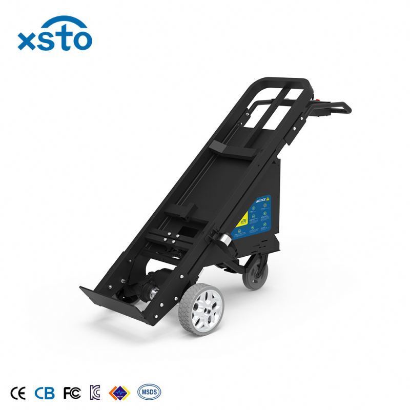 Floor Lift Dolly Electric Manual Loading Cart Powered Wheel For Small Transport Vehicle Heavy Duty Trailer Mover Flatbed Trolley