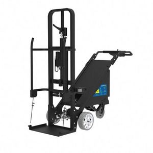 Floor Lift Dolly Electric Manual Loading Cart Powered Wheel For Small Transport Vehicle Heavy Duty Trailer Mover Flatbed Trolley