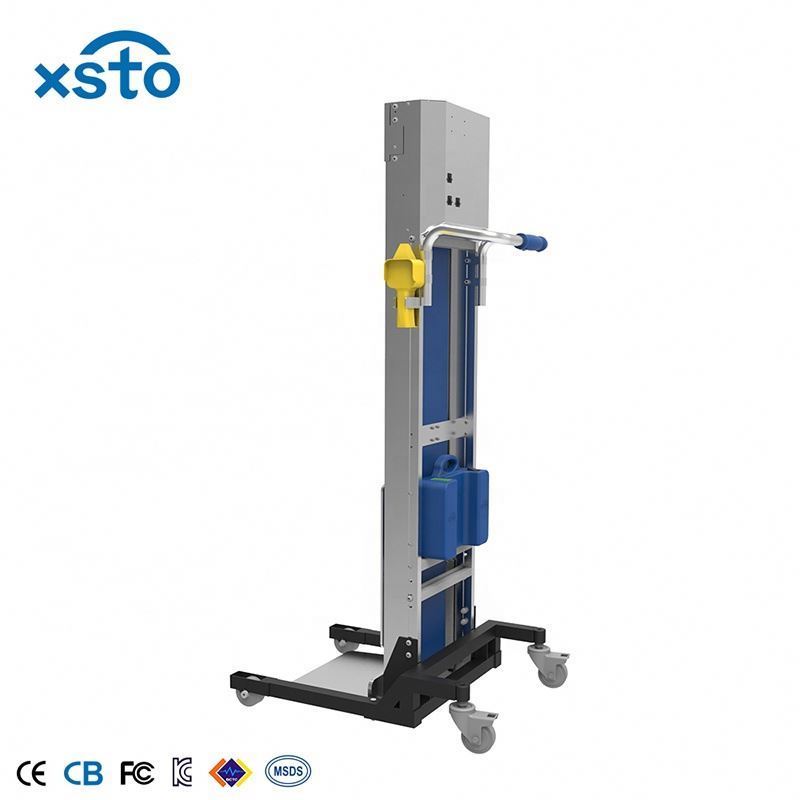 Portable Self Loading Pallet Stacker Stand Platform Electric Lift Manual Lifter For Van Car Lifts Standing Type