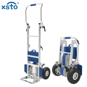 XSTO electric climbing cart stable stairs folding trolly 150kg automatic powered stair climber