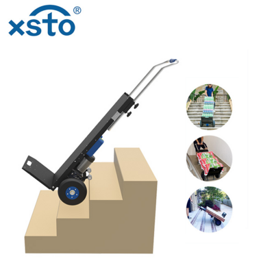 XSTO self load 250kg electric stair climbing moving cart mover trolley emergency stair climber dolly with winch