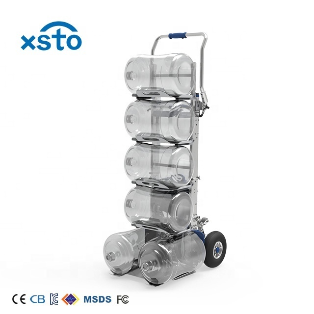 CE Certificate XSTO ZW7170E transport motorized  hand stair climber cart with water trolley