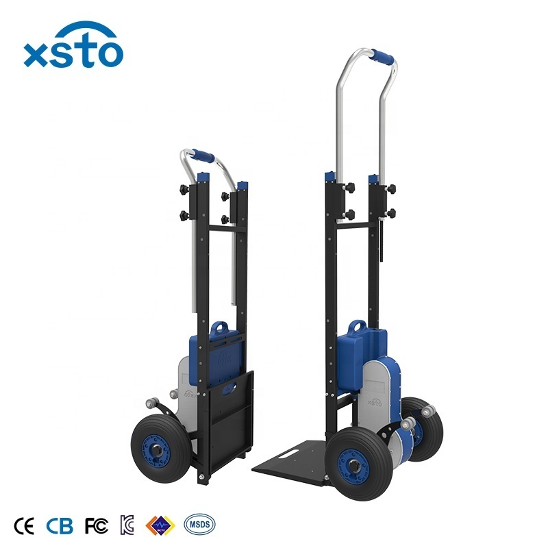 China CE Quality ZW4170D STEEL Lithium-ion Hand truck powered stair climber