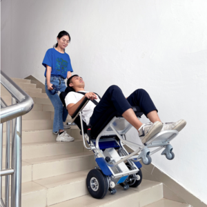 Rehabilitation electric stair climbing wheelchair disabled powered stair climber for people