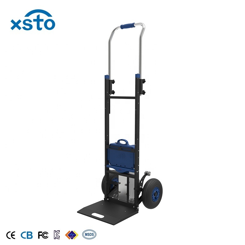 China CE Quality ZW4170D STEEL Lithium-ion Hand truck powered stair climber