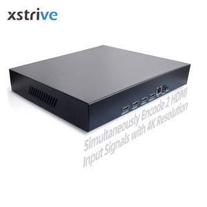 xstrive 4K hd-mi video encoder Video Live transcoder supported 4K@30fps ip-tv streaming encod