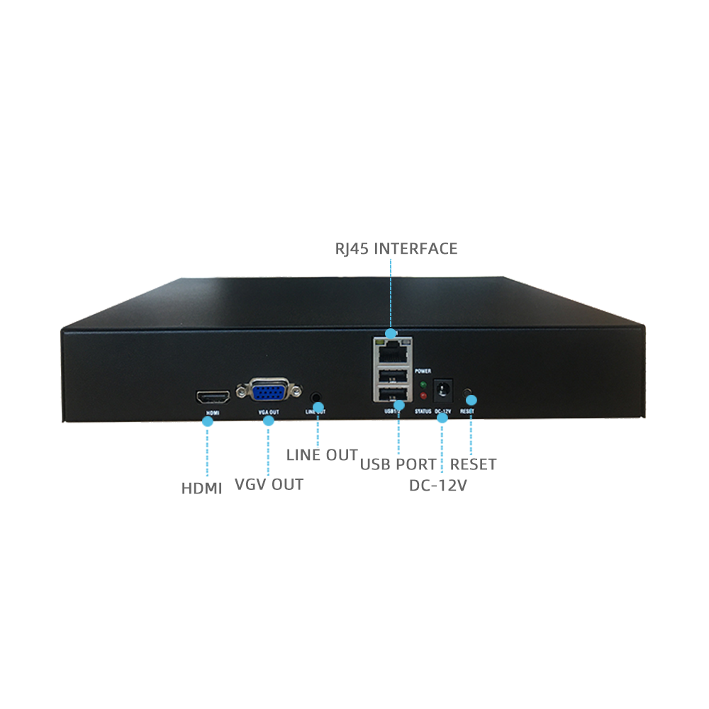 The XSTRIVE R32 IP-TV Gateway supports 32-way network video encoding