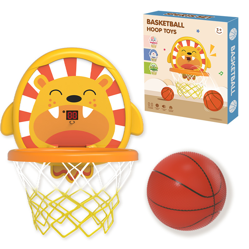 XST New Kids Sport Shooting Game Basketball Toys with Score Indoor Adjustable Hanging Mini Backboard Hoop Toys