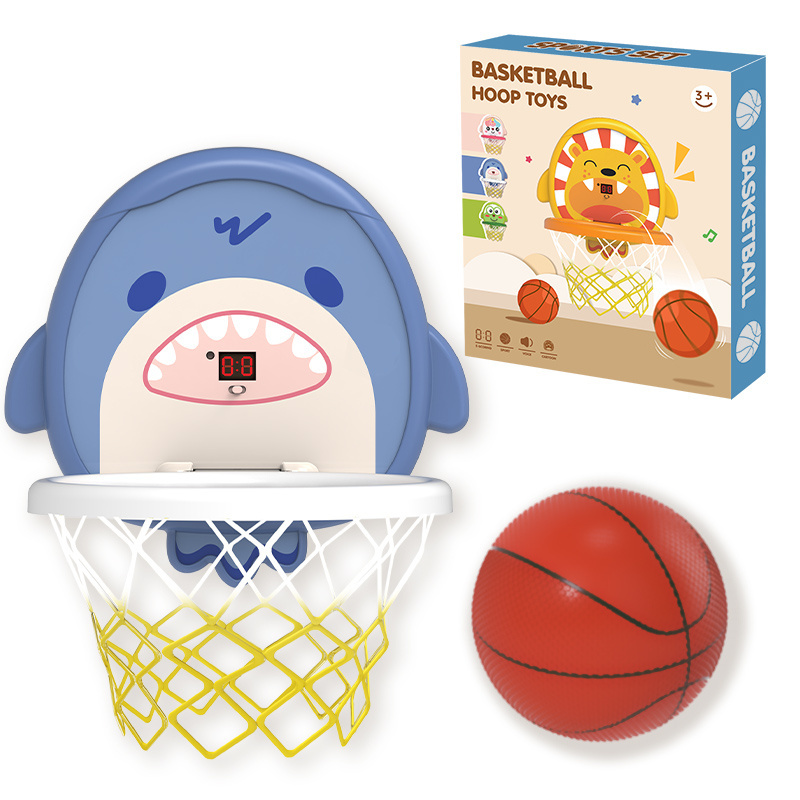 XST New Kids Sport Shooting Game Basketball Toys with Score Indoor Adjustable Hanging Mini Backboard Hoop Toys