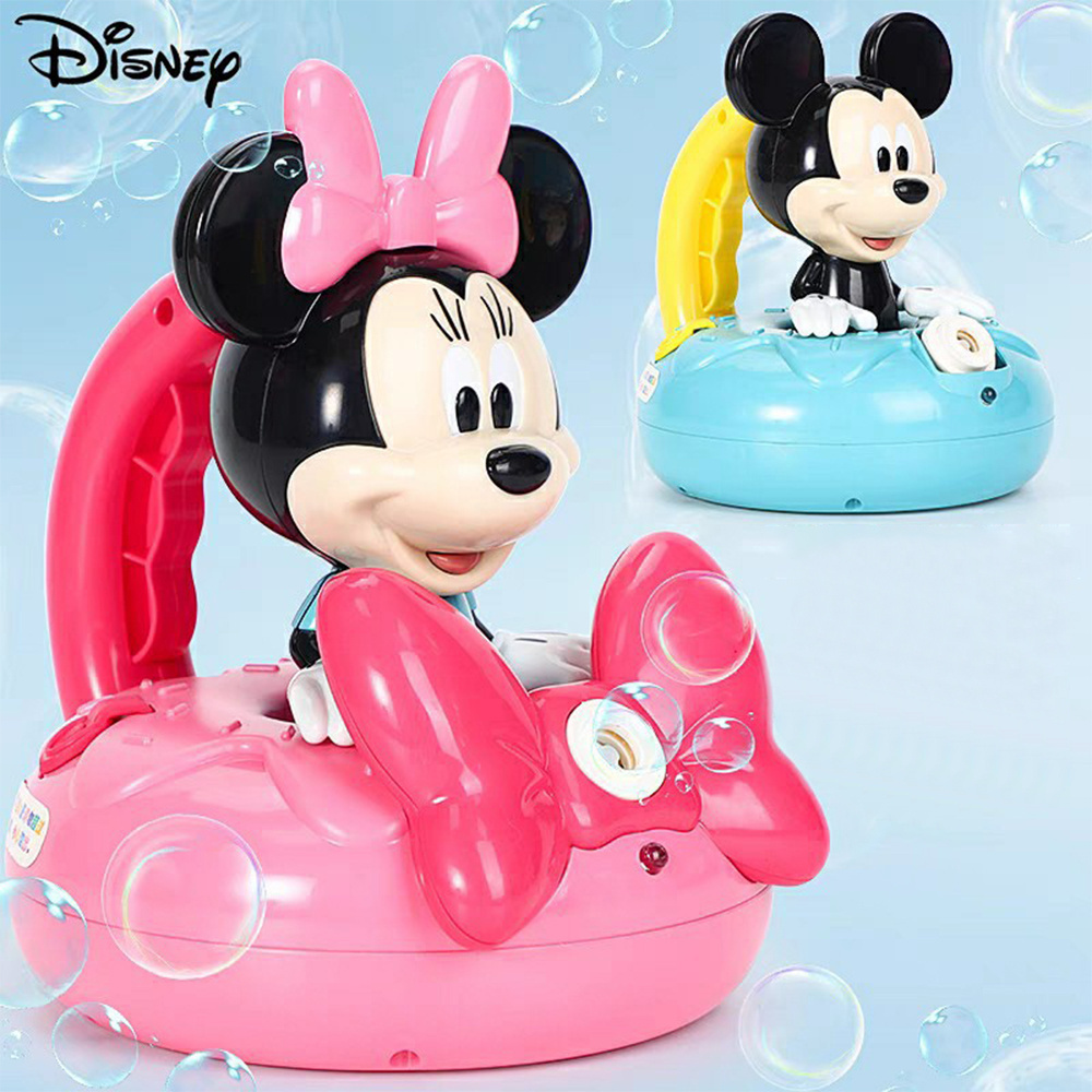 Hot Sales Inquiry Price doughnut bubble colorful light paradise toys princess mickey mouse toys automatic bubble machine