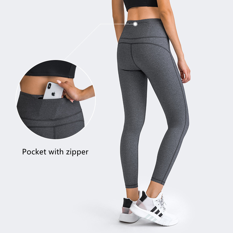 Xsunwing Custom leggins por mayor jogging ropa deportiva Sporting Yoga Tayt with Zippered pocket leggins women fitness WDQ153