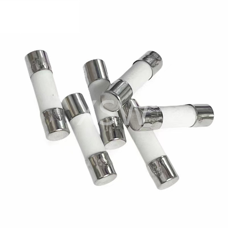 6 x30mm ceramic fuse tube F0.5 1A/2A/3A/5A/6A/10A/15A/20A/30A  car cigarette lighter 6 * 30 0V-250V Ceramic fuse