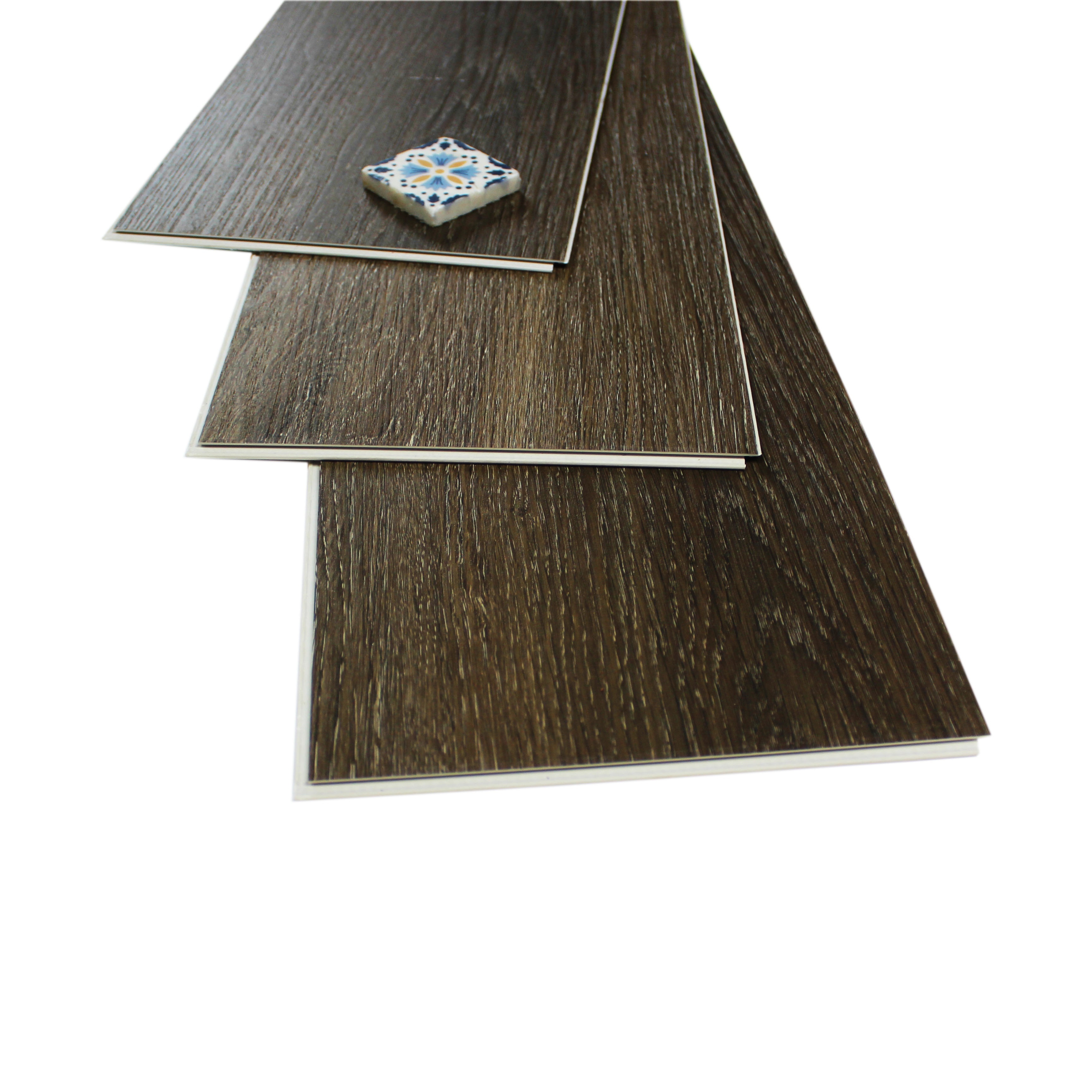 Waterproof durable vynilic diamond click vinyl pvc spc flooring