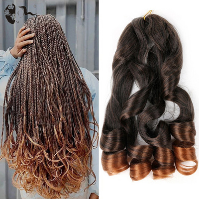 Japan spiral french curl wave yaki pony style curly wavy afro kinky extensions synthetic braids for african hair attachments