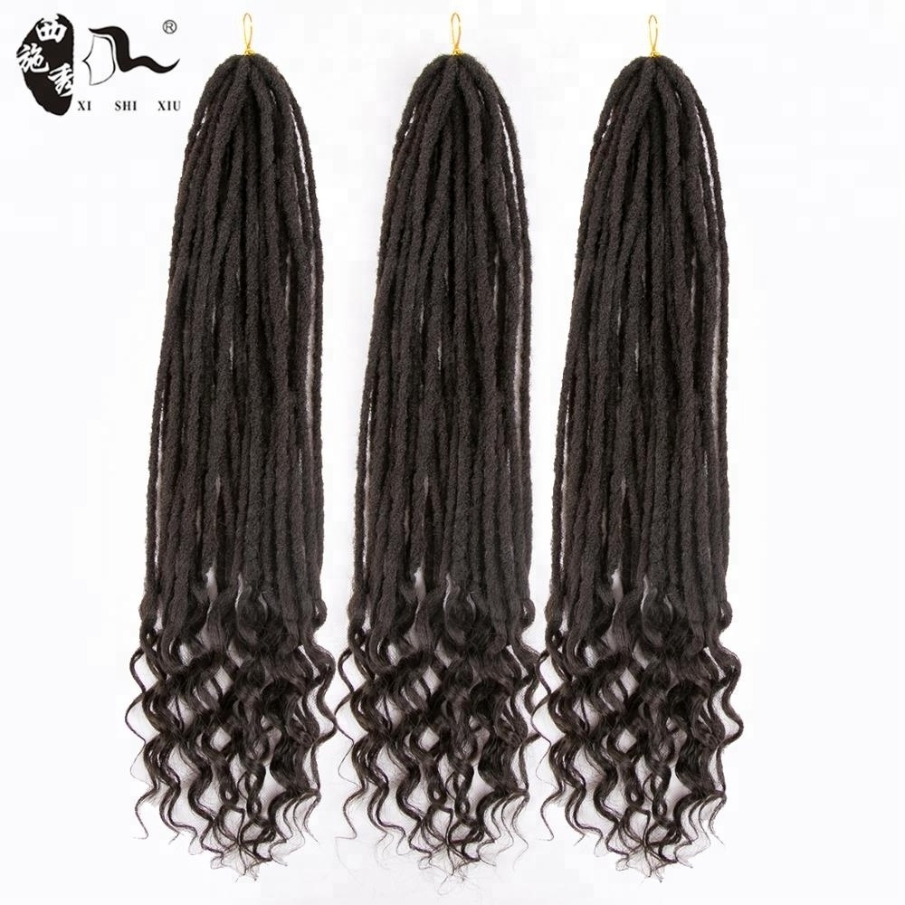 2021 Hot Selling  Faux locs dreads foe dreadlocks hair braids Synthetic dreadlocks crochet dreads braids Dreadlocks for women