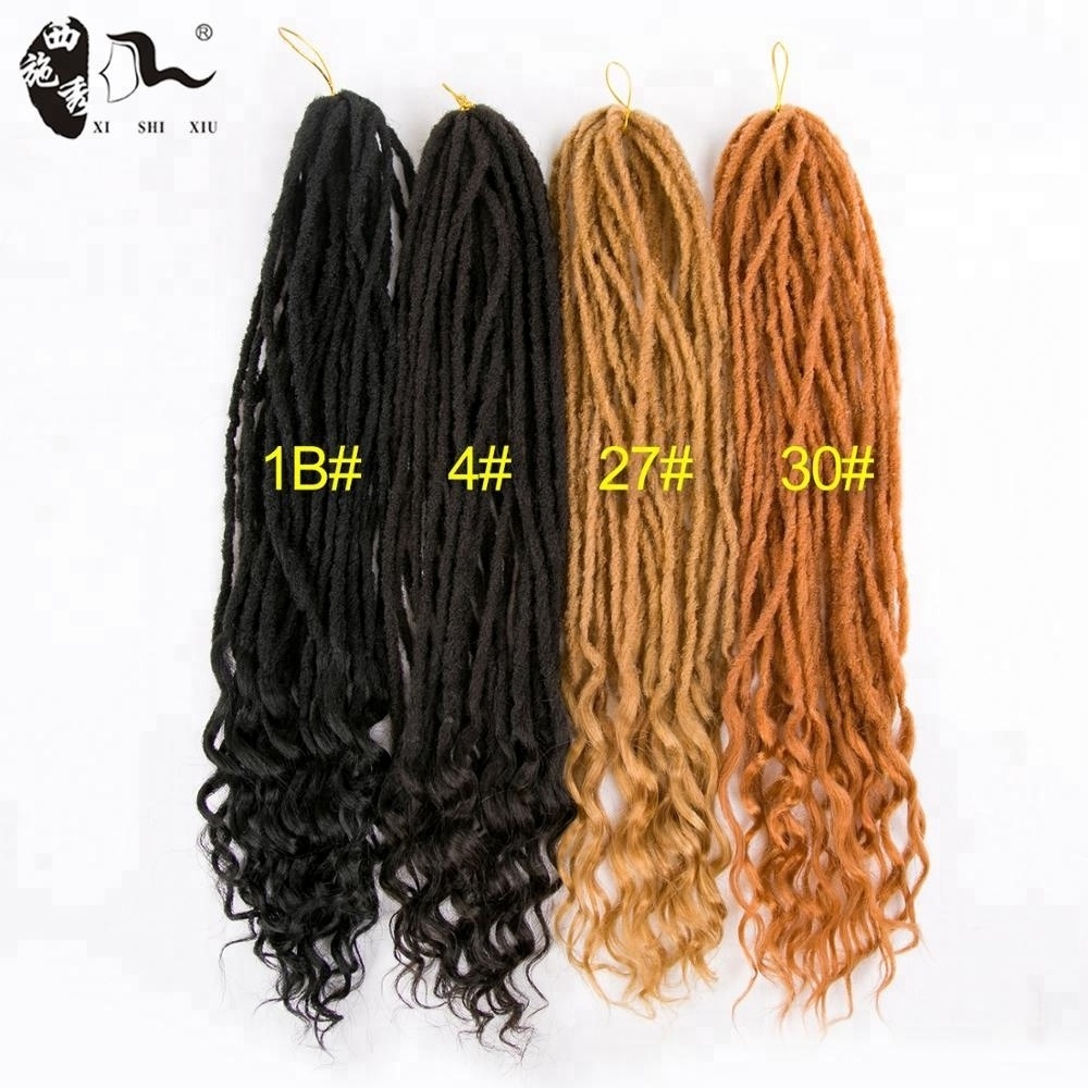 2021 Hot Selling  Faux locs dreads foe dreadlocks hair braids Synthetic dreadlocks crochet dreads braids Dreadlocks for women