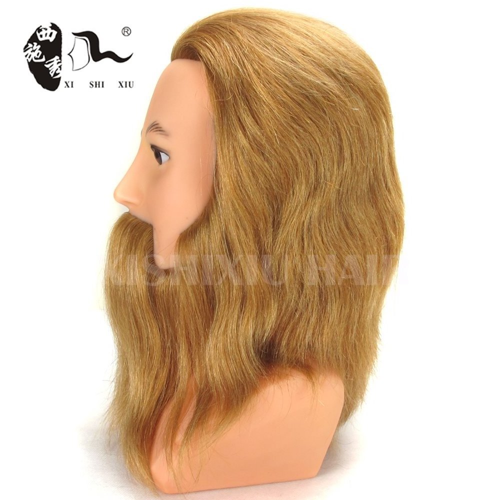 beauty school mannequin heads male natural hair training head