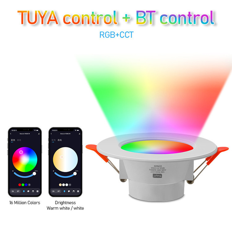 Hot Sale hotel modern rgb tuya smart wifi led ceiling light mounted lamp with app