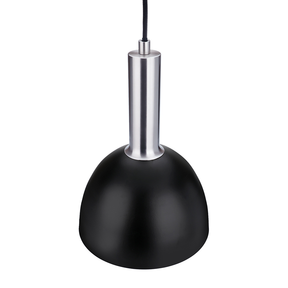 Stock black metal ceiling hanging pendant light for dining room kitchen home lighting fixture