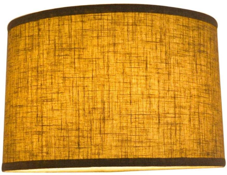 Wholesale Drum Linen Fabric Lampshade Natural Lighting and Circuitry Design 33*35.5*23cm Eco-friendly Handmade 2-year 3 Days XSX