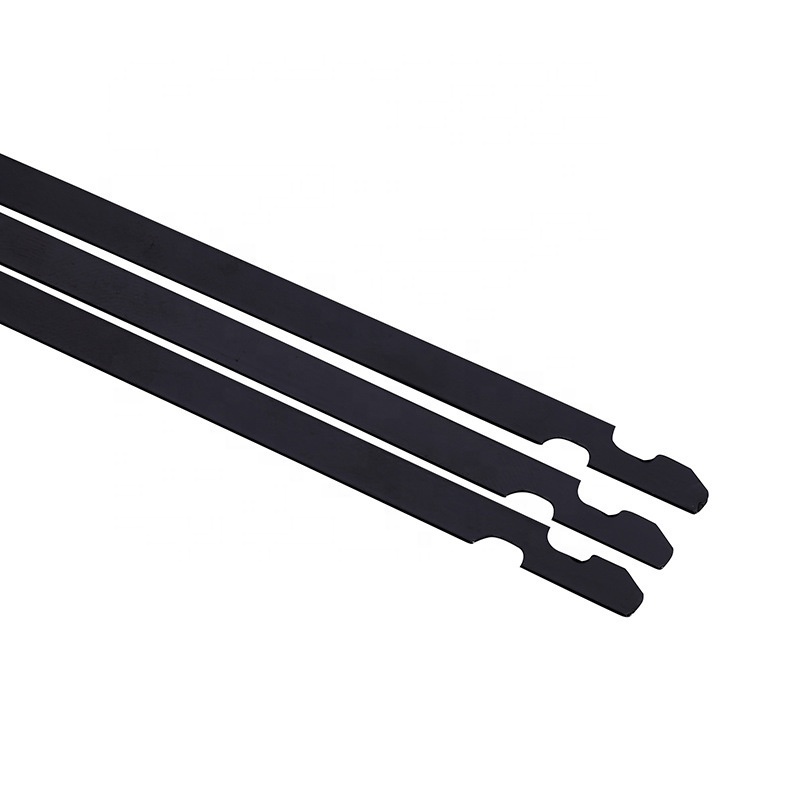 Custom made wiper blade spring strips flat spring