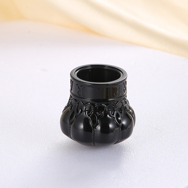 Women's Perfume Special Shape Zinc Alloy Zamac Metal Flower Perfume Bottle Cap