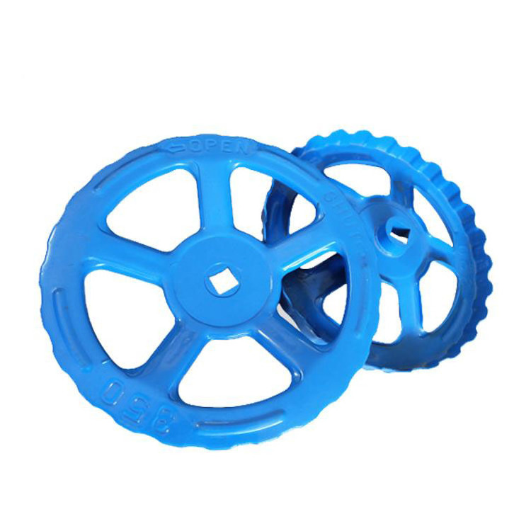 Customize high quality and lowest price sand casting iron valve hand wheel