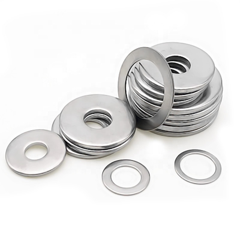 XSY 304 stainless steel gasket flat gasket ultra-thin gasket U-type E-type adjustment insert Non-slip fastening screw washer