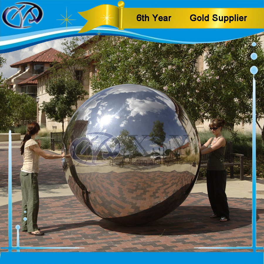 large water fountain gazing sphere