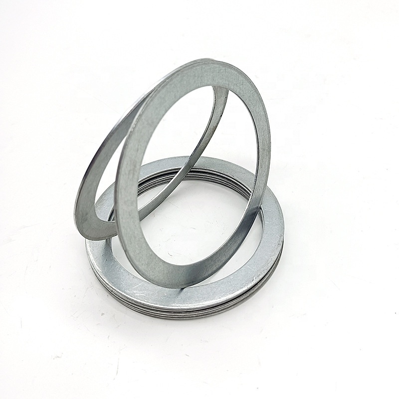 Custom 201 stainless steel gasket 304 gasket increases thickened metal adjustment insert ultra-thin profile XSY