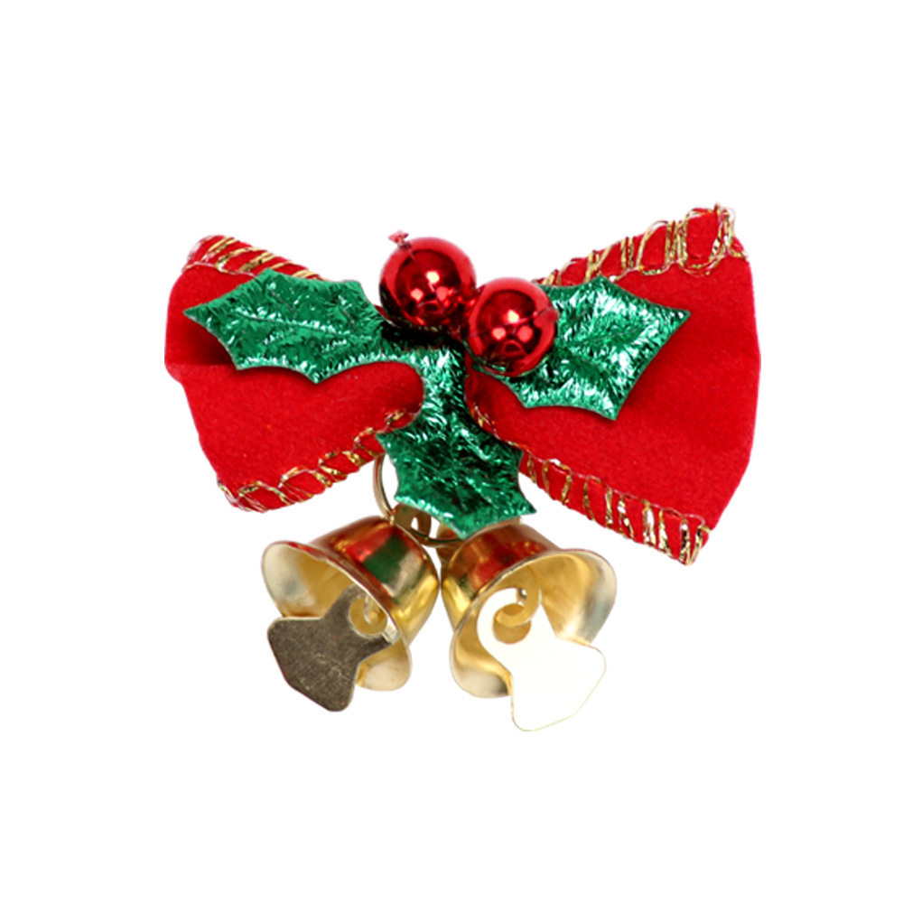 Hot sale mini bow christmas tree,christmas gift decorations gift box accessories christmas bow bells