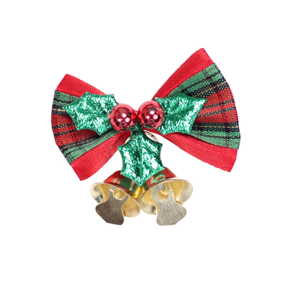 Hot sale mini bow christmas tree,christmas gift decorations gift box accessories christmas bow bells